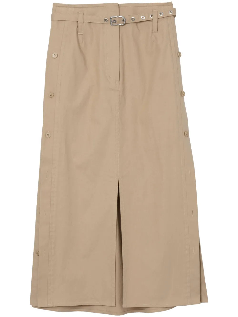Belted Midi Skirt