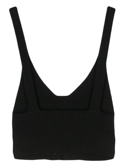 Joan Cropped Knitted Bralette