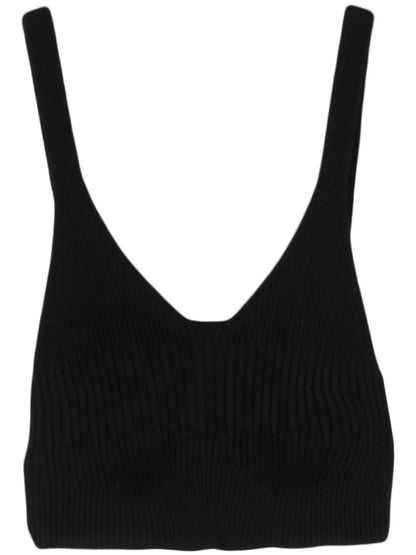 Joan Cropped Knitted Bralette
