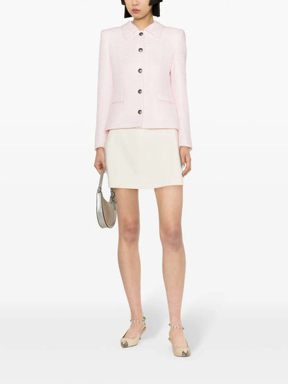 Sequin-Embellished Tweed Blazer