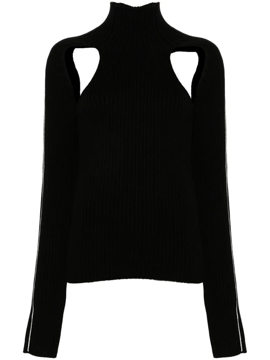Cut-Out Sweater