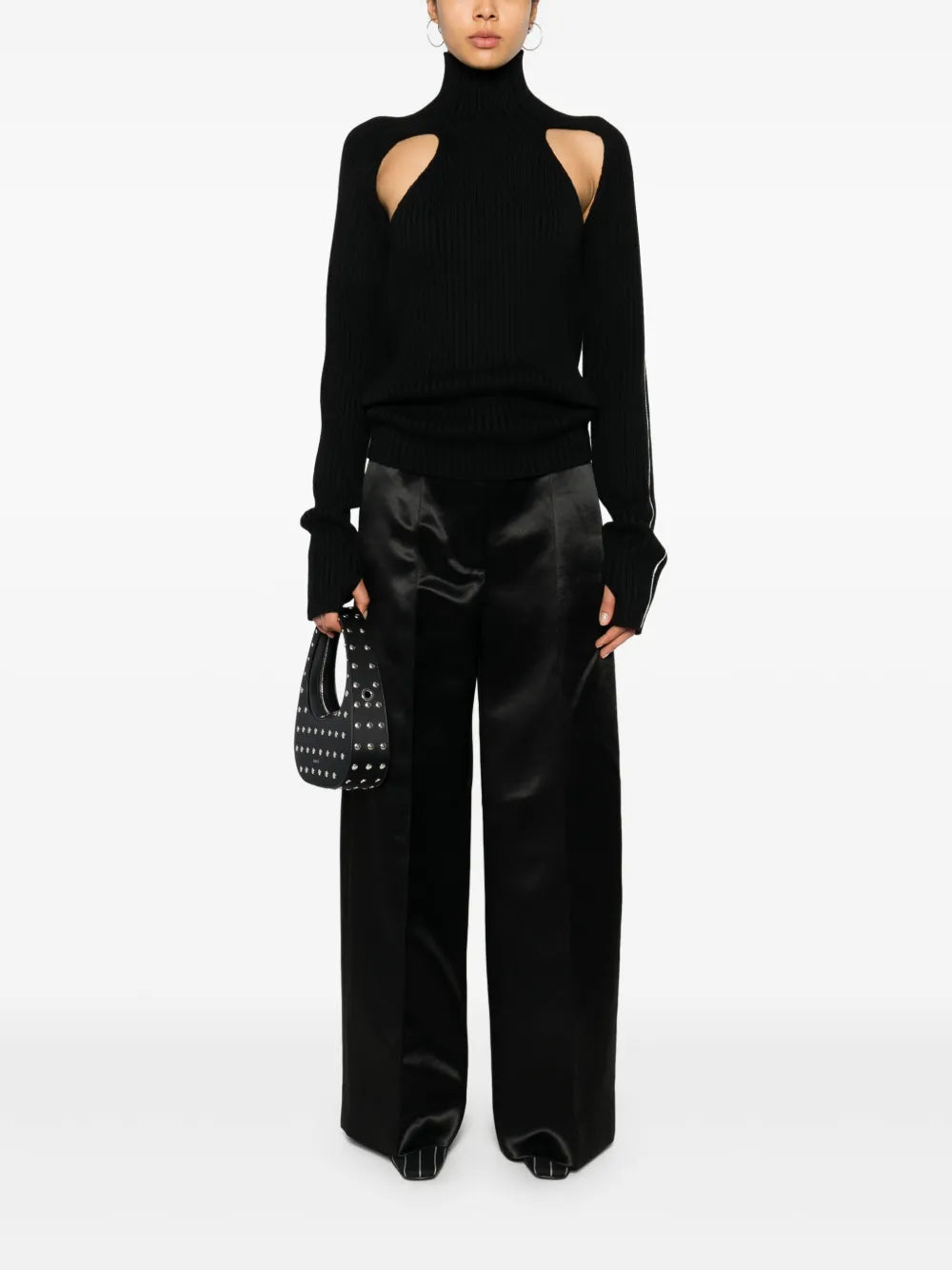 Cut-Out Sweater