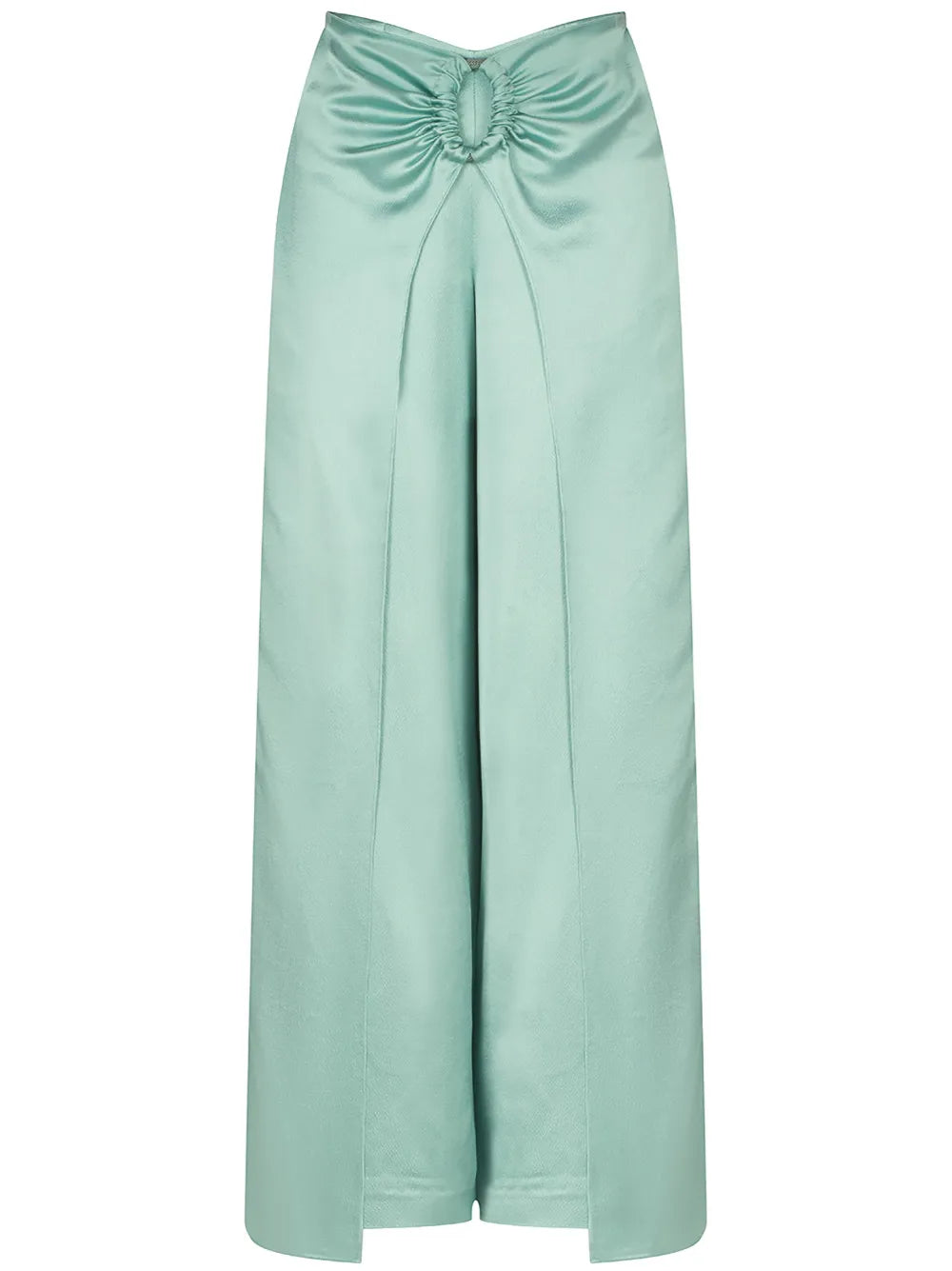 Belma Draped-Panel Palazzo Pants