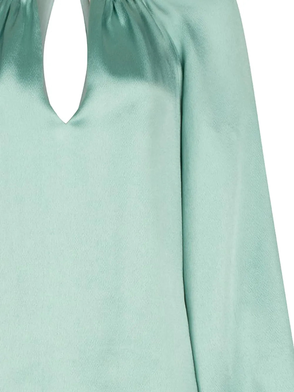 Ximena Silk Cut-Out Blouse