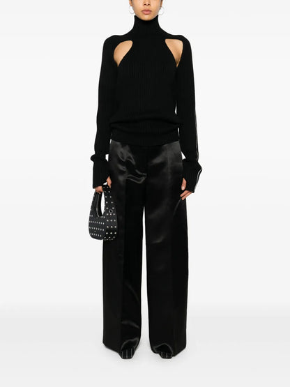 Wide-Leg Trousers