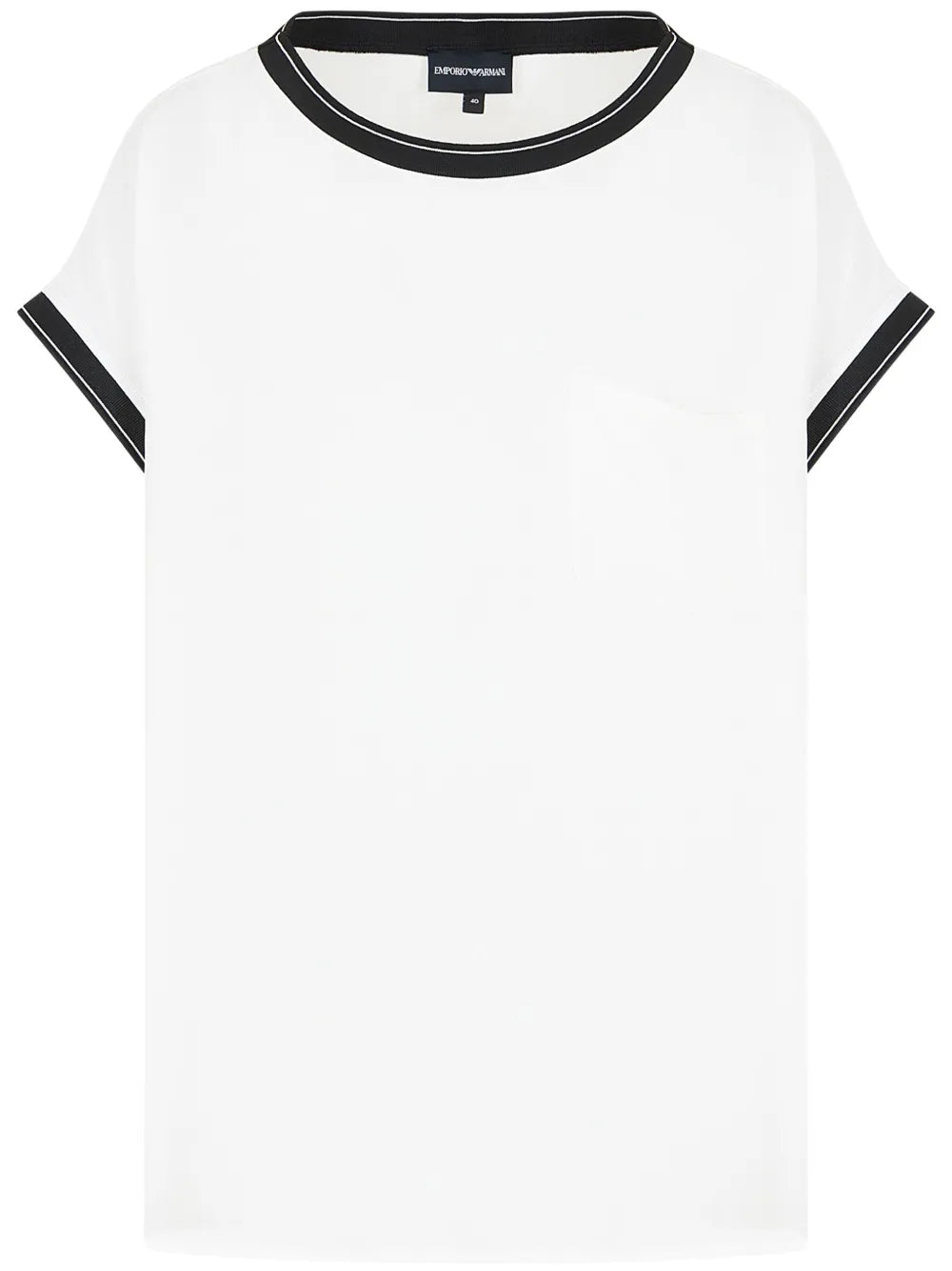 Chiffon Short-Sleeve Blouse