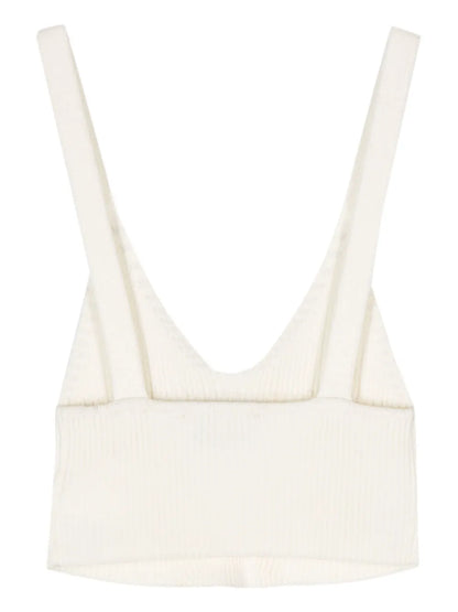 Joan Cropped Knitted Bralette