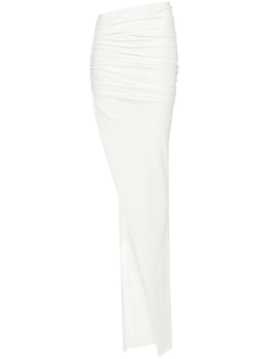 Edfu Gathered-Detail Maxi Skirt