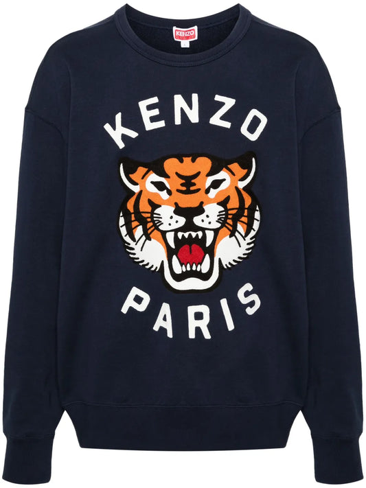Lucky Tiger Cotton Sweatshirt