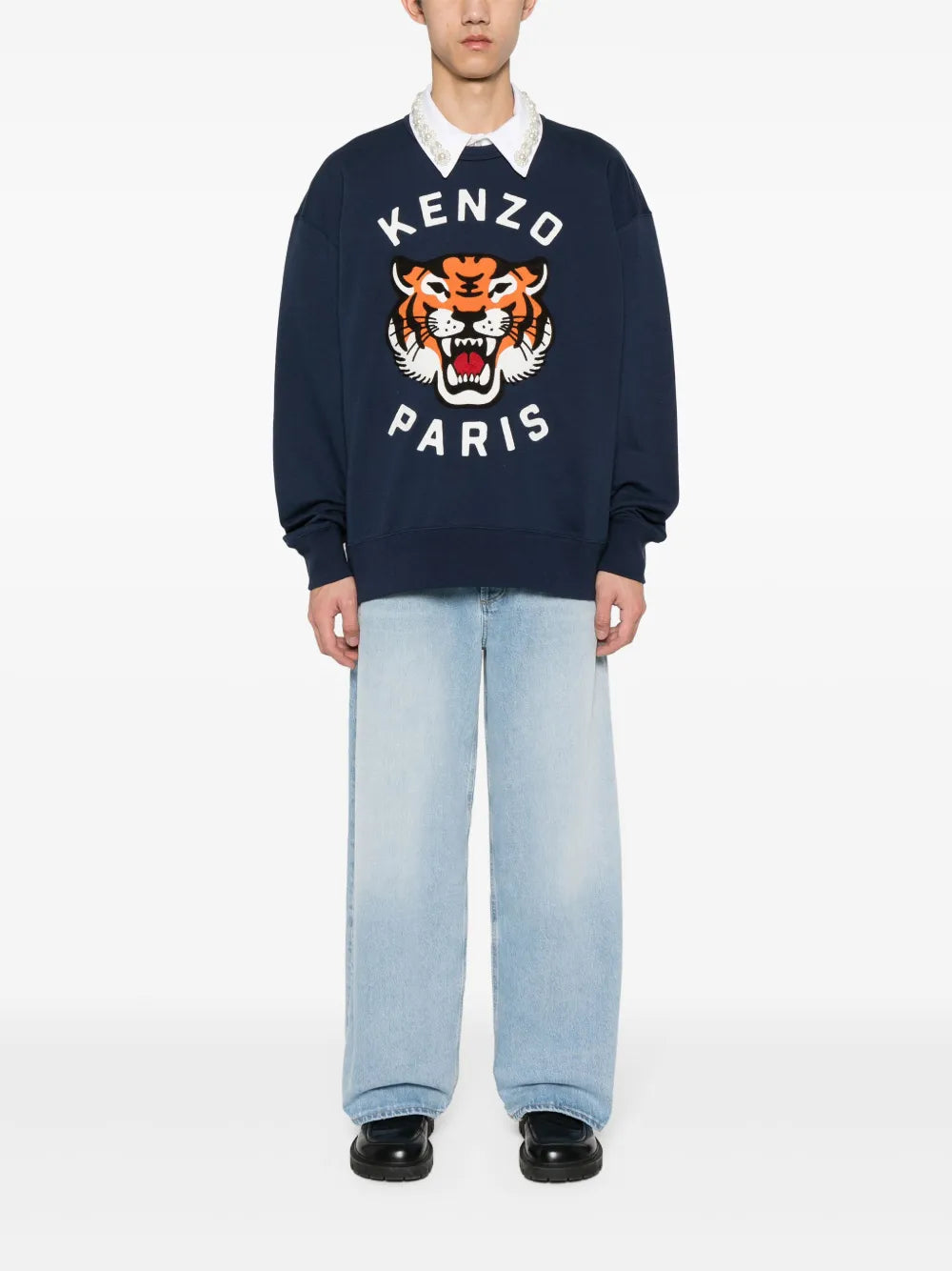 Lucky Tiger Cotton Sweatshirt