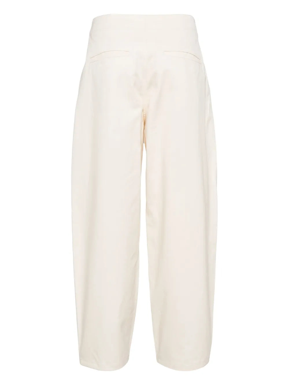High-Waist Tapered Trousers