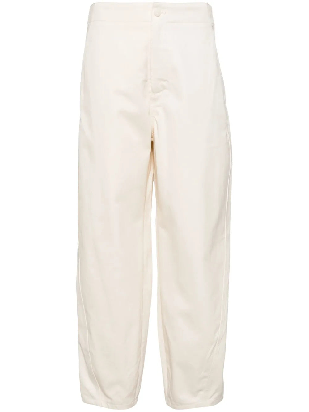 High-Waist Tapered Trousers