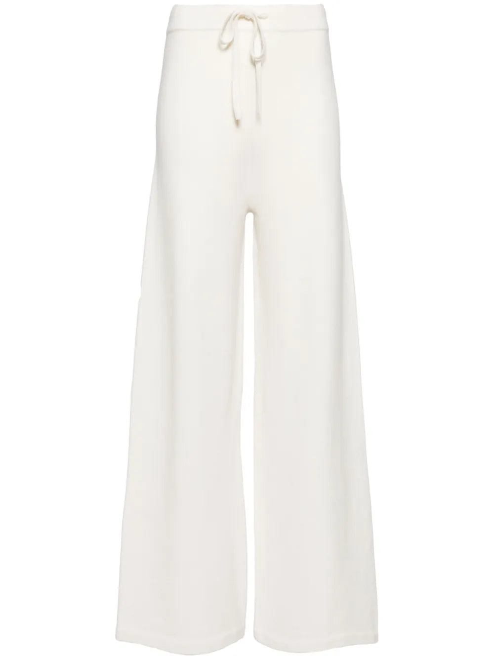 Wide-Leg Knitted Trousers