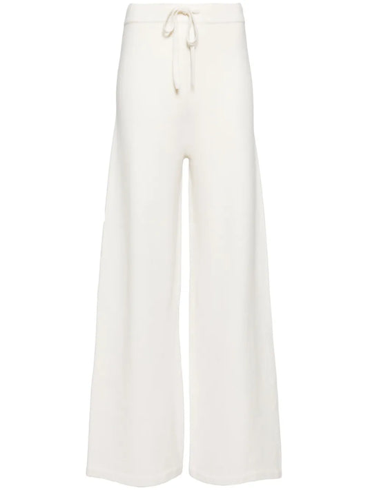 Wide-Leg Knitted Trousers