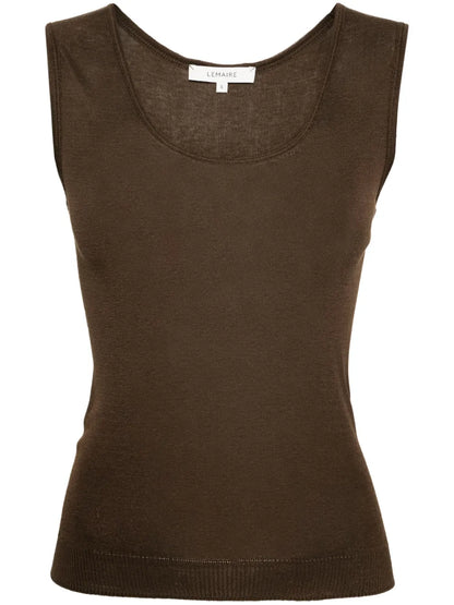 Seamless Semi-Sheer Tank Top