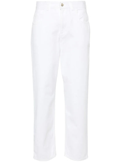 High-Rise Cropped Jeans