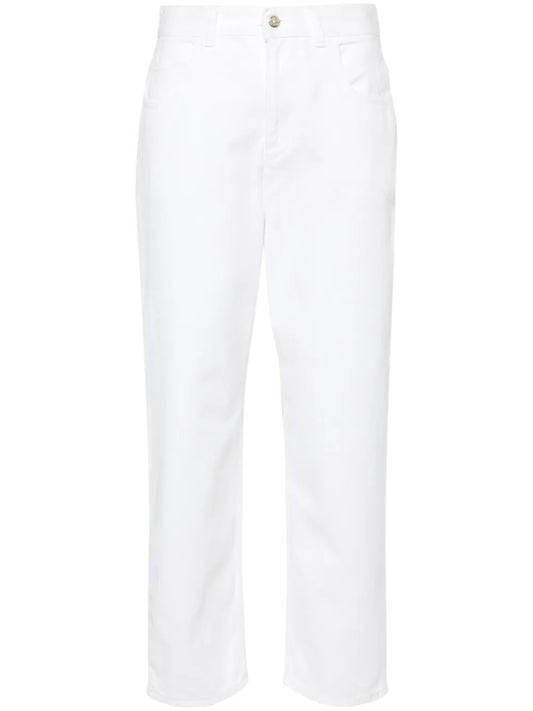 High-Rise Cropped Jeans