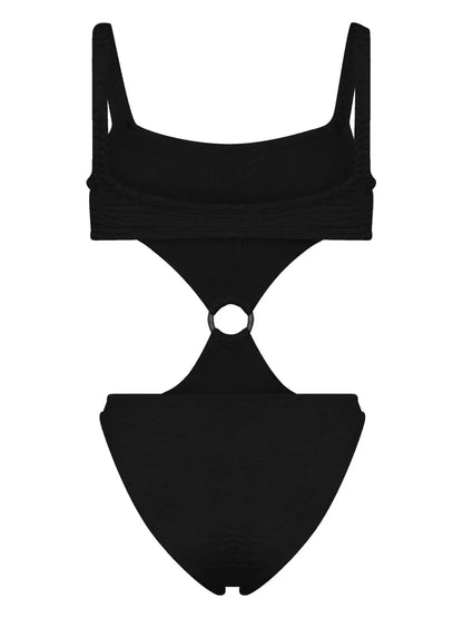 Olivia Cut-Out Crinkled Swimsuit