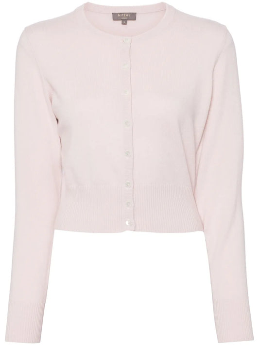 Ivy Cropped Cashmere Cardigan