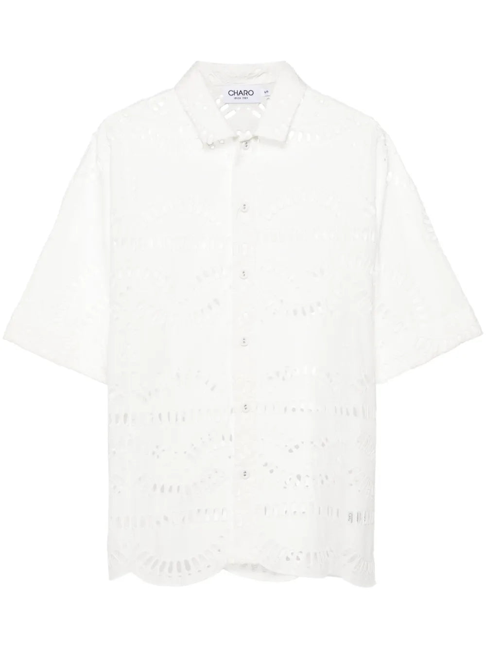 Broderie-Anglaise Poplin Shirt