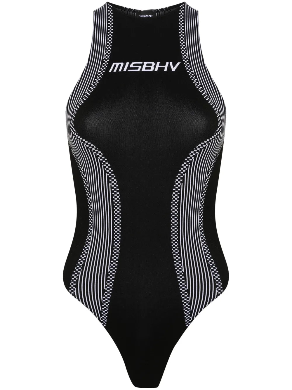 Logo-Jacquard Performance Bodysuit