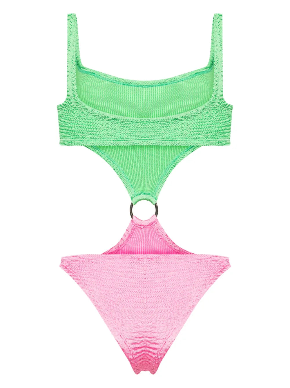 Olivia Colour-Block Crinkled Swimsuit