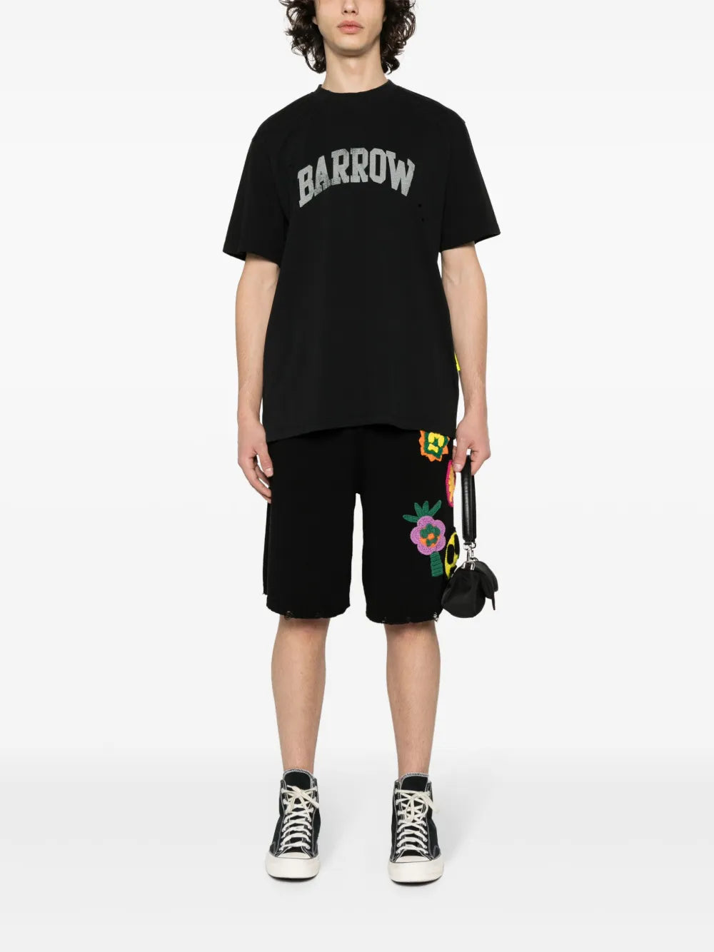 Patch-Detail Cotton Shorts