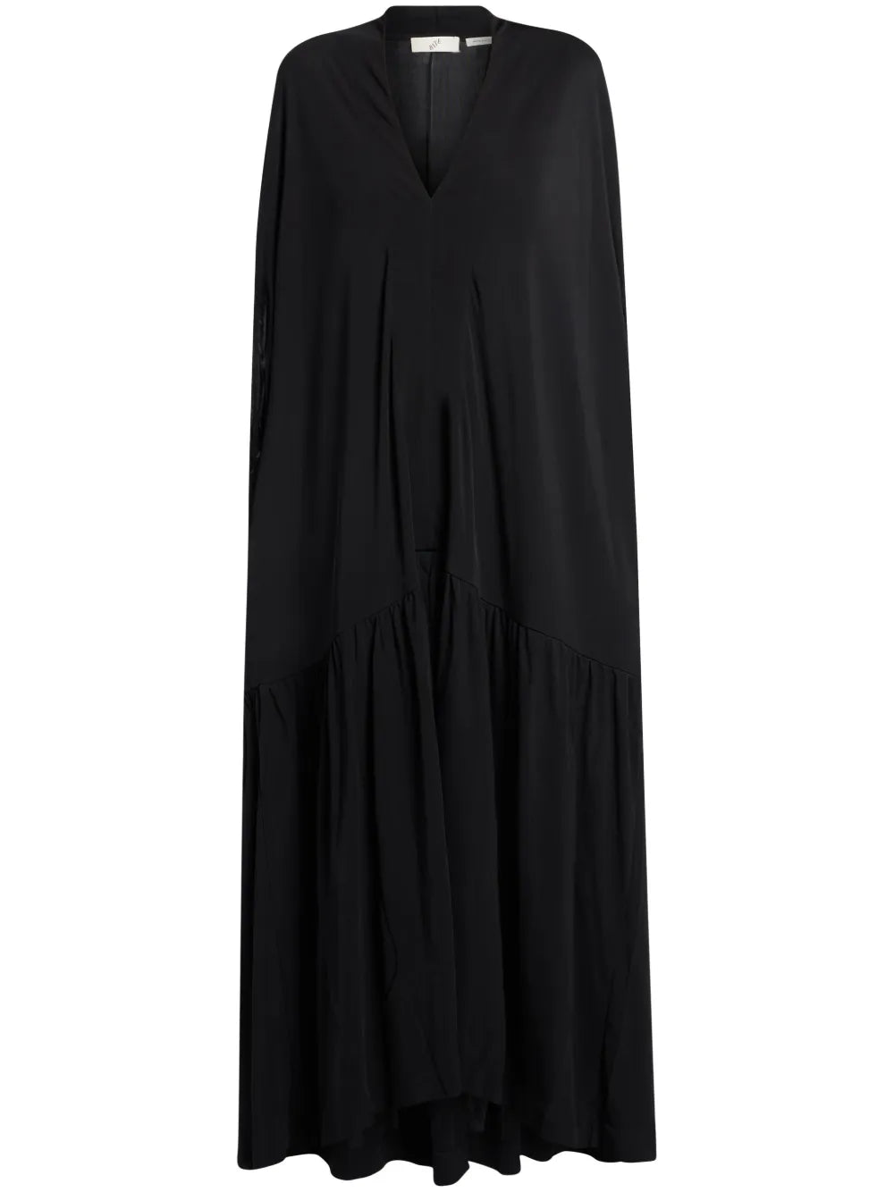 Poncho Jersey Maxi Dress