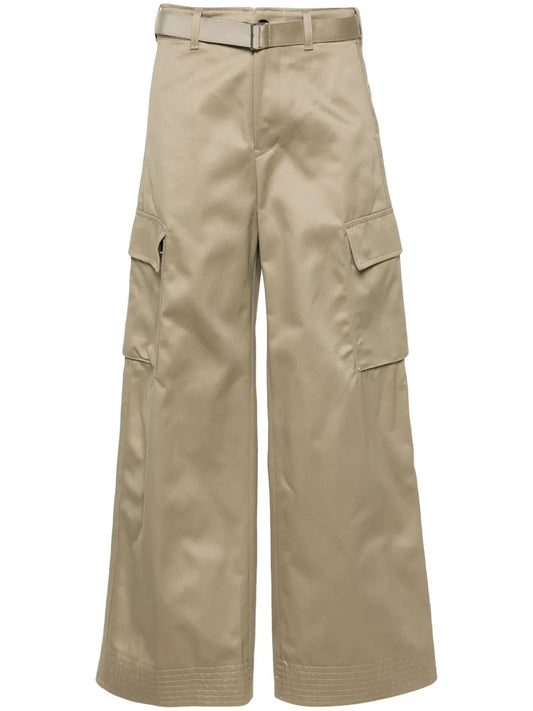 Belted Cargo Trousers