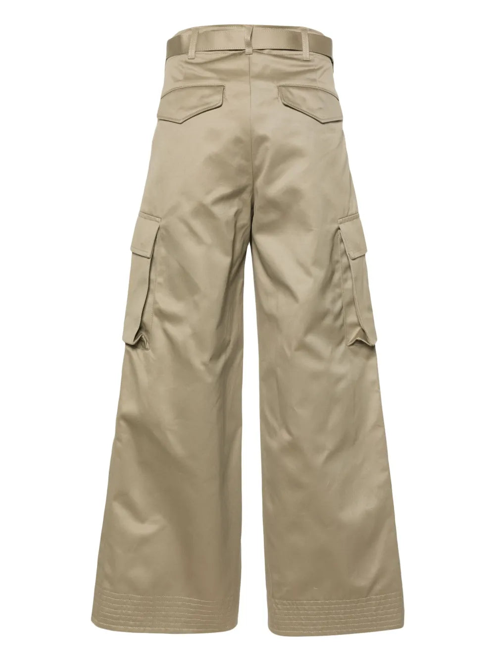 Belted Cargo Trousers