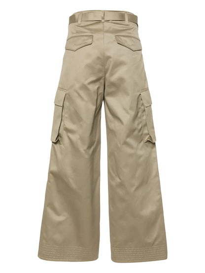 Belted Cargo Trousers