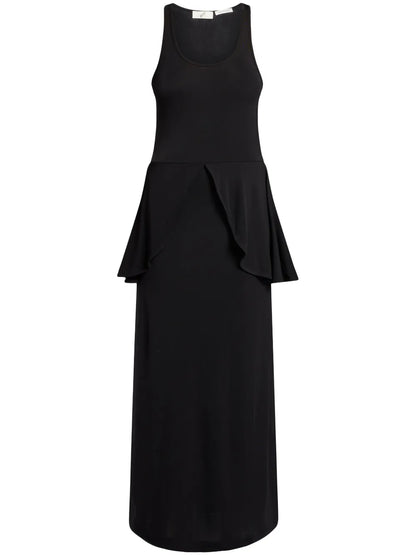 Petal Ruffled Maxi Dress
