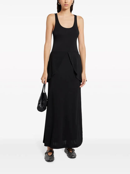 Petal Ruffled Maxi Dress