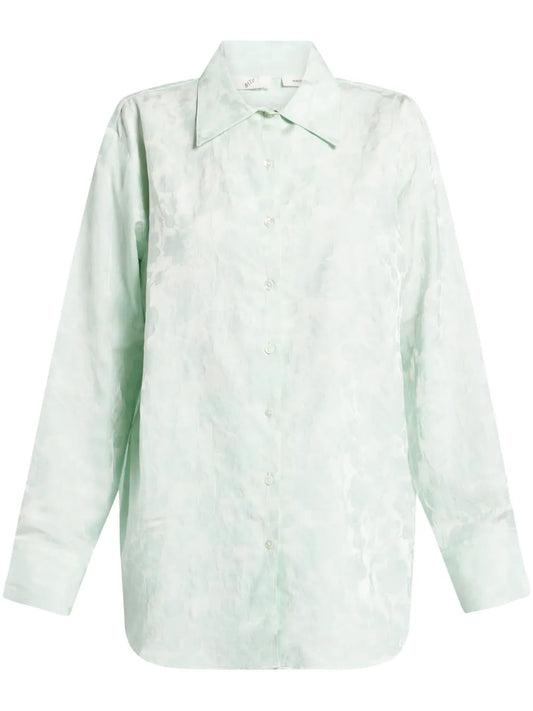 Floral-Print Long-Sleeve Shirt