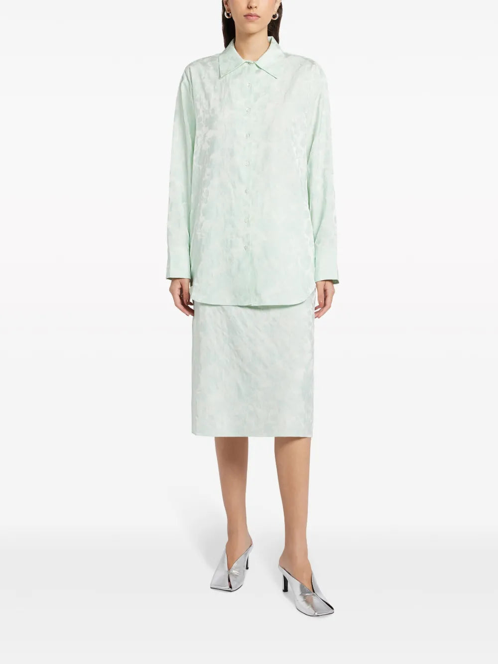 Floral-Print Long-Sleeve Shirt
