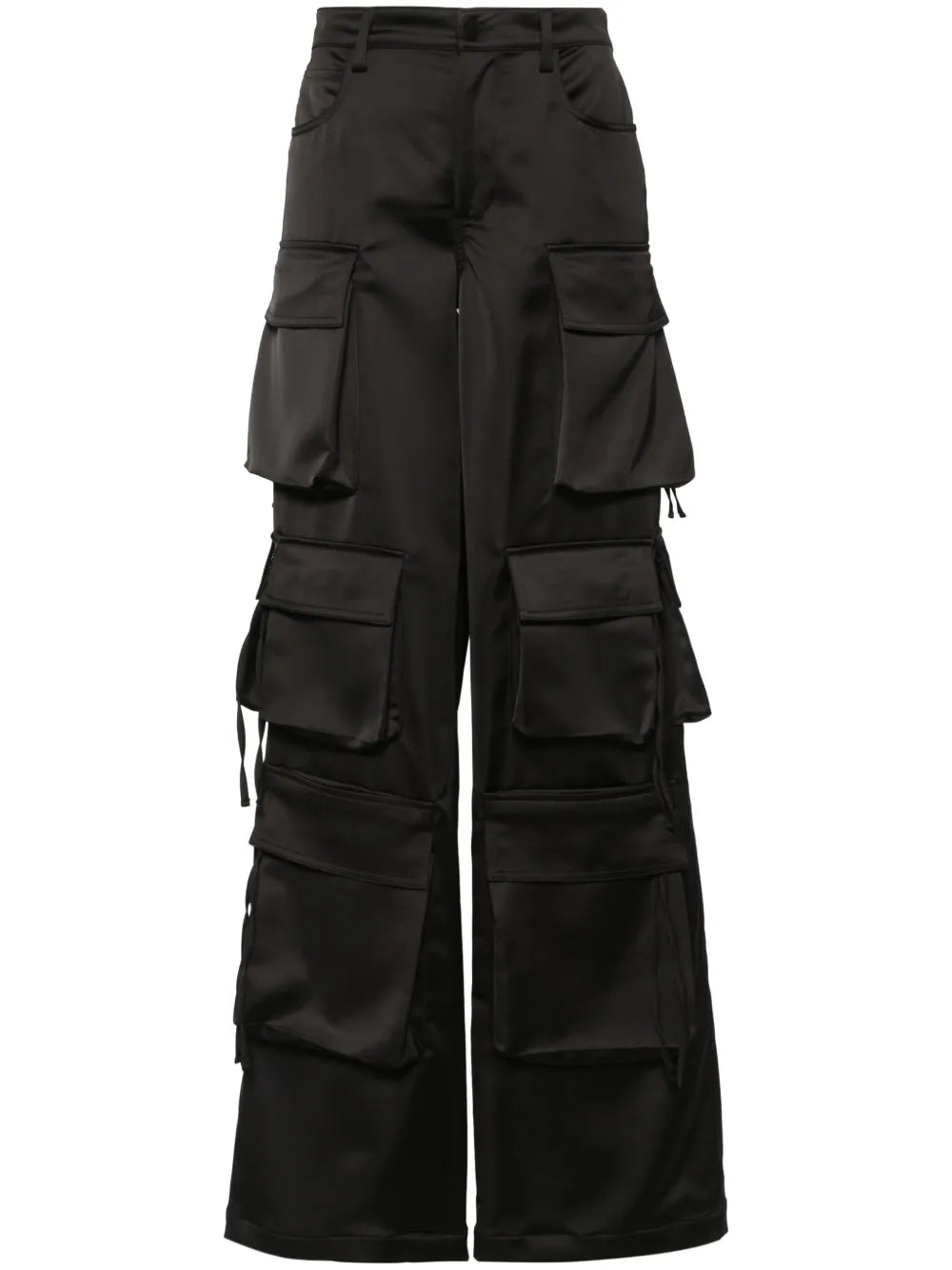 Straight-Leg Cargo Trousers