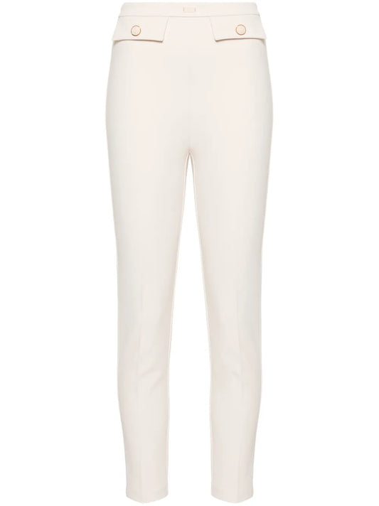 Logo-Plaque Slim-Fit Trousers
