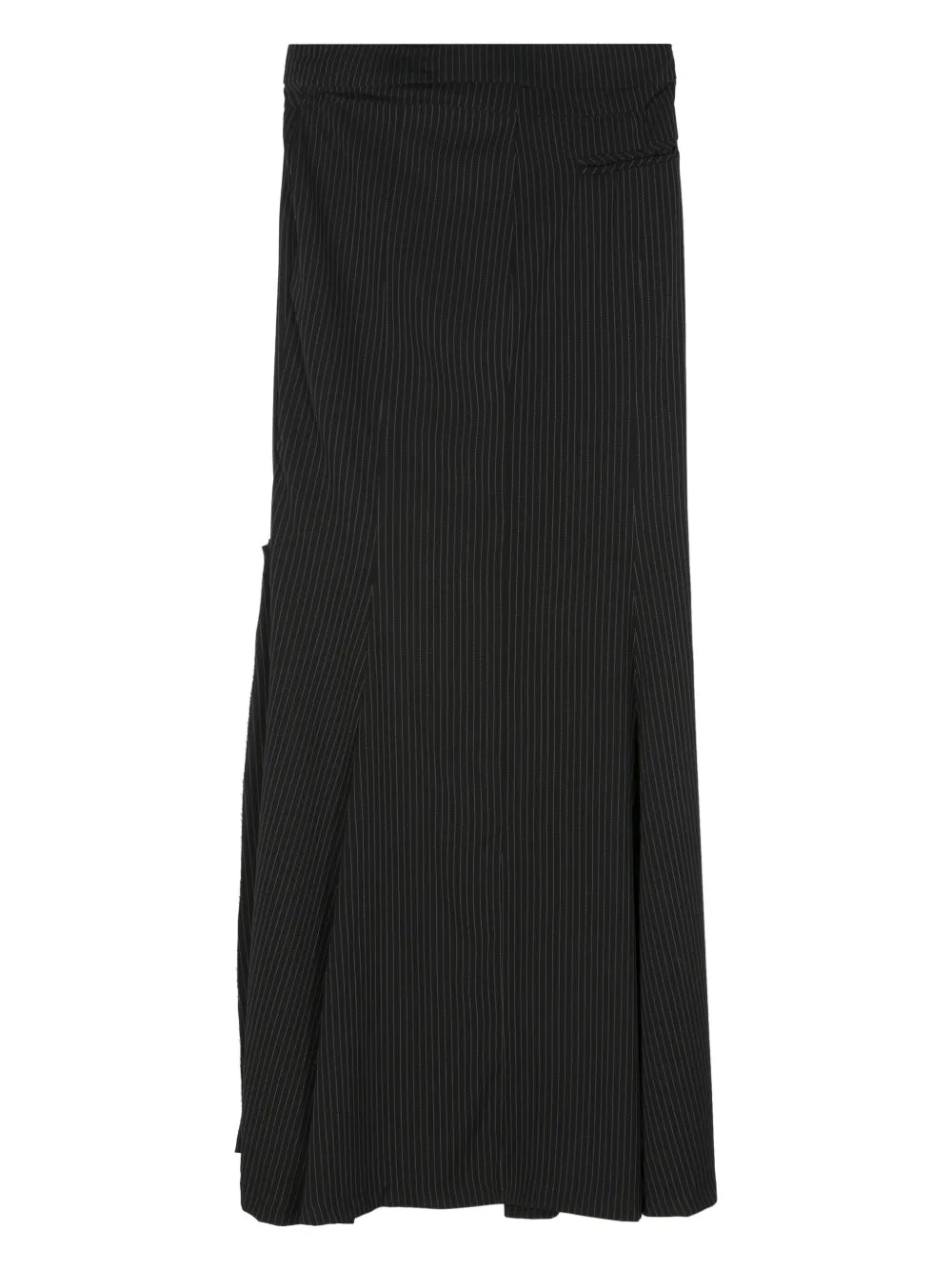 Mermaid Pinstripe Maxi Skirt