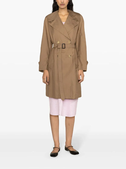 Double-Breasted Trench Coat
