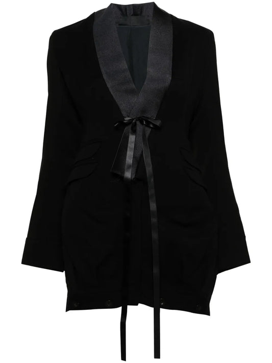 Shawl-Lapels Deconstructed Blazer