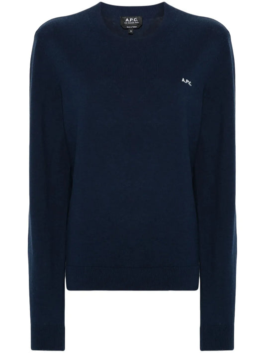 Logo-Embroidered Jumper