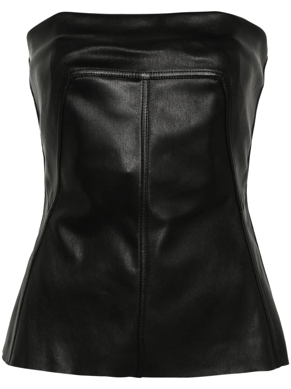 Nappa Bustier Top