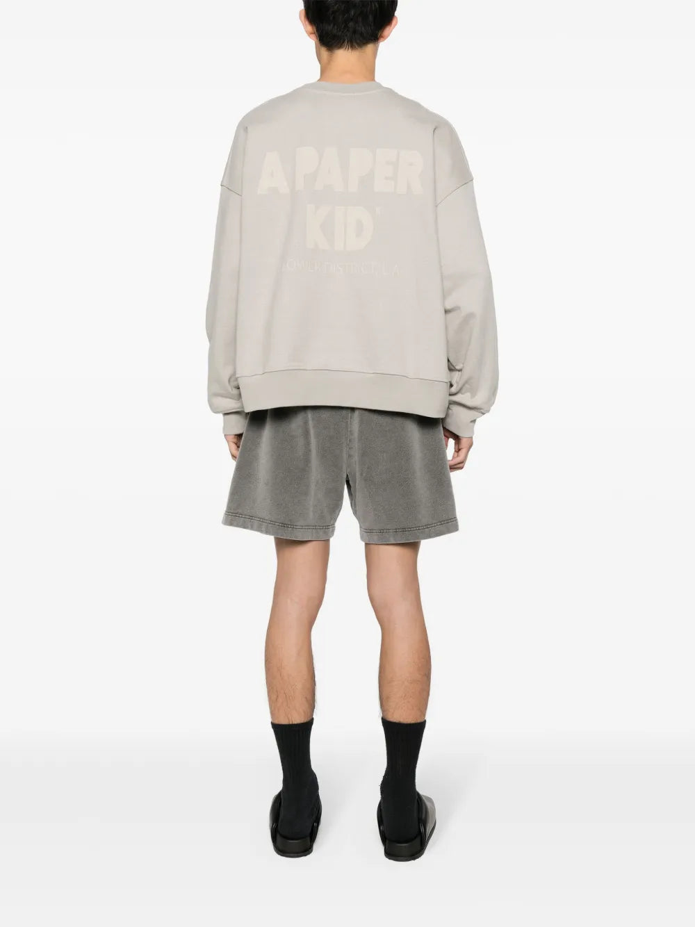 Logo-Print Jersey Sweatshirt