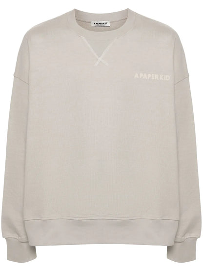 Logo-Print Jersey Sweatshirt
