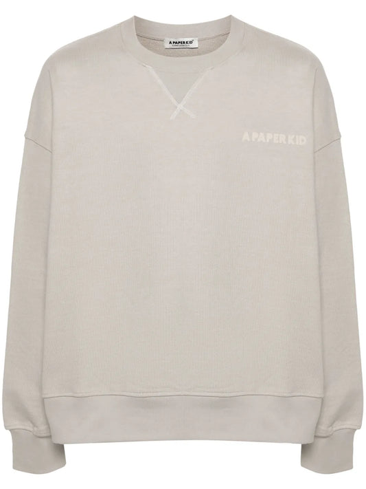 Logo-Print Jersey Sweatshirt