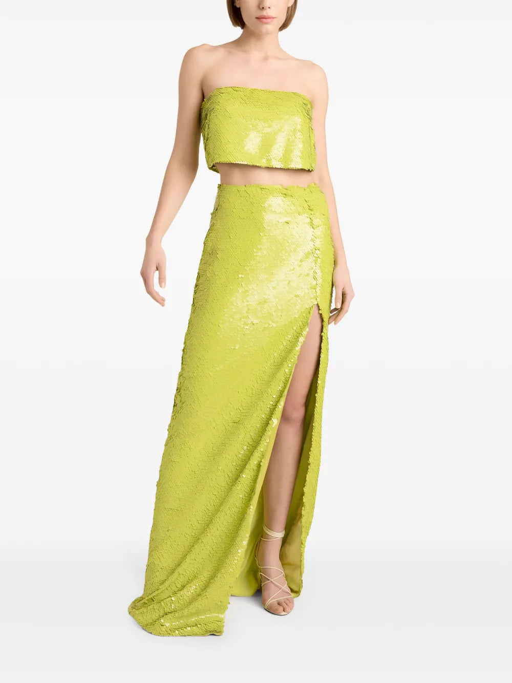 Jupiter Sequinned Column Skirt