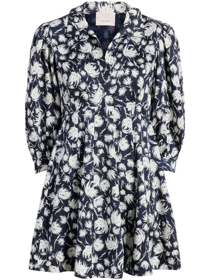 Darby Floral-Print Minidress