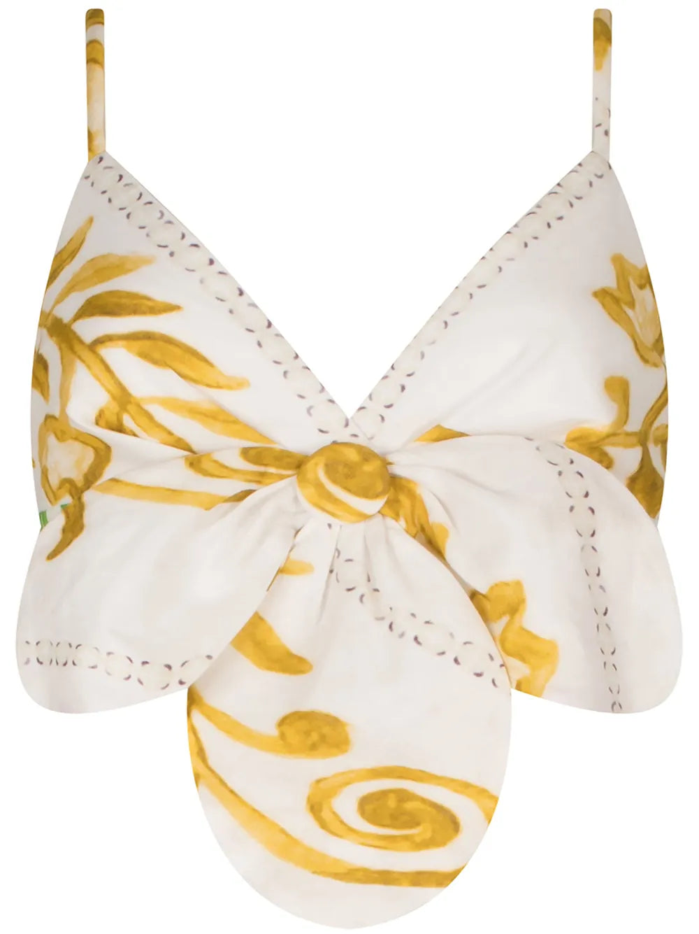Flor Linen Crop Top
