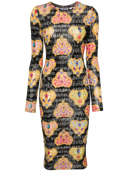 Couture Bodycon Midi Dress