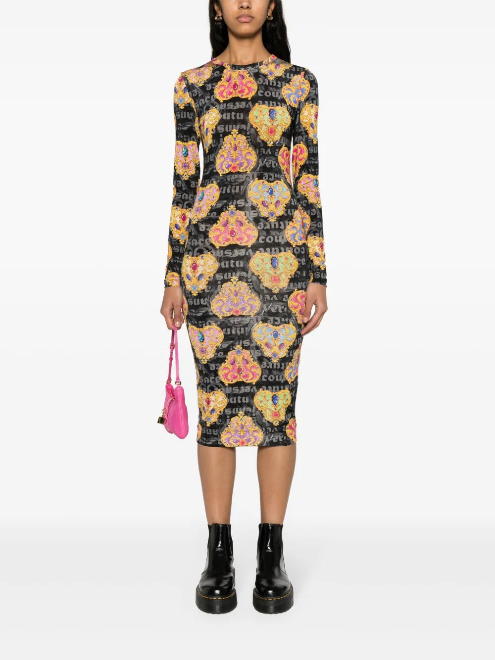Couture Bodycon Midi Dress